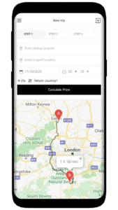 Bristol Taxi online mobile app
